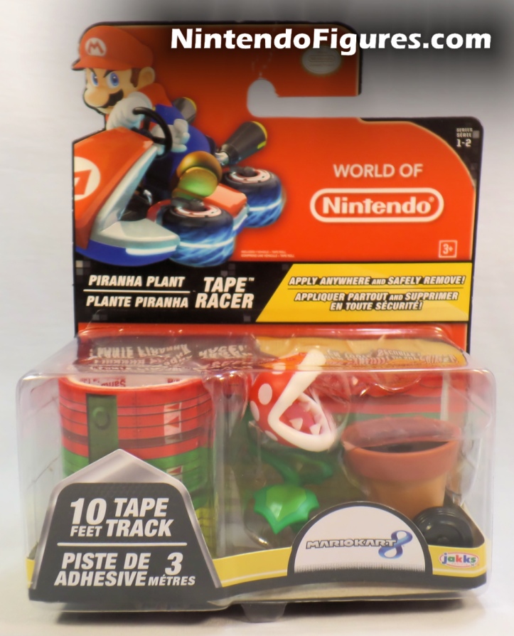 Piranha Plant Tape Racer World of Nintendo Figure Toy